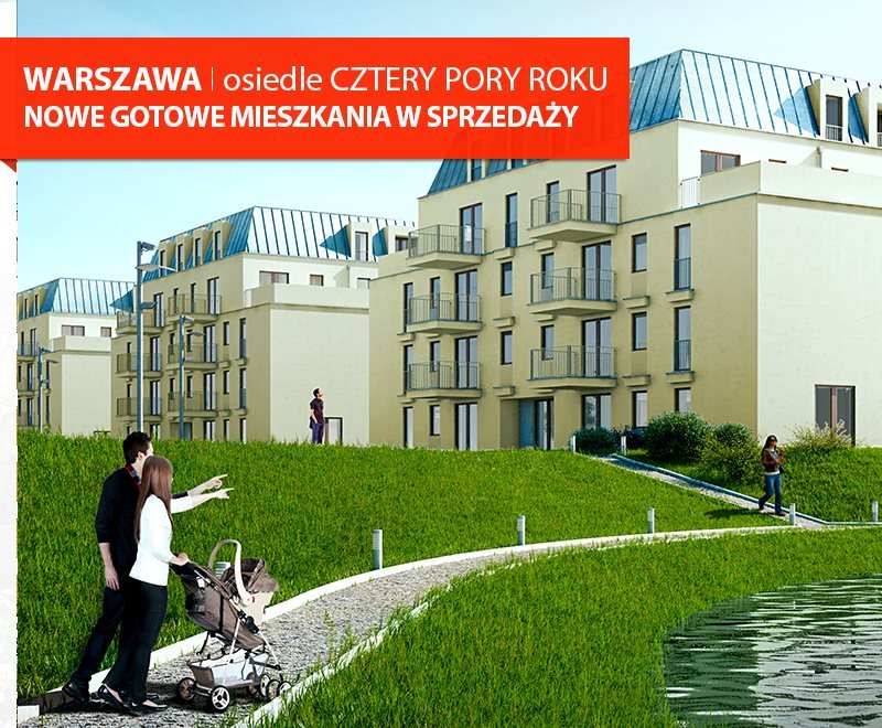 Murapol- Osiedle Cztery Pory Roku- gotowe mieszkanie już od 730 zł/miesięcznie Warszawa, Białołęka, ul. Berensona  Foto 1