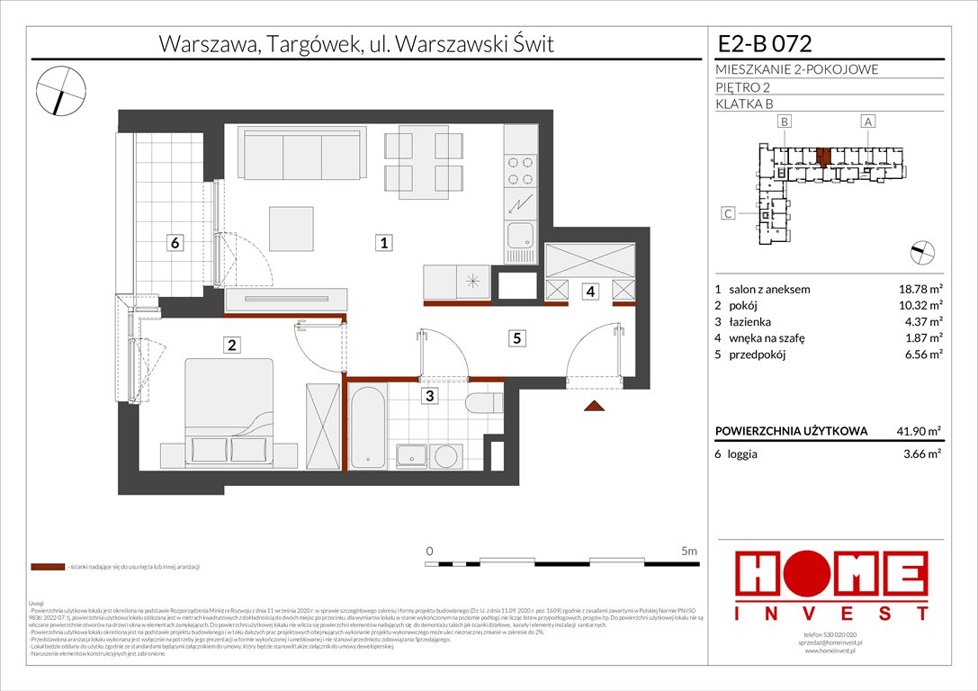 Nowe mieszkanie dwupokojowe Warszawski Świt Etap XI Warszawa, Targówek, ul. Warszawski Świt  42m2 Foto 1