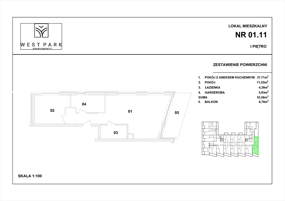 Nowe mieszkanie WEST PARK APARATAMENTY Kołobrzeg, Wylotowa 6  60m2 Foto 1