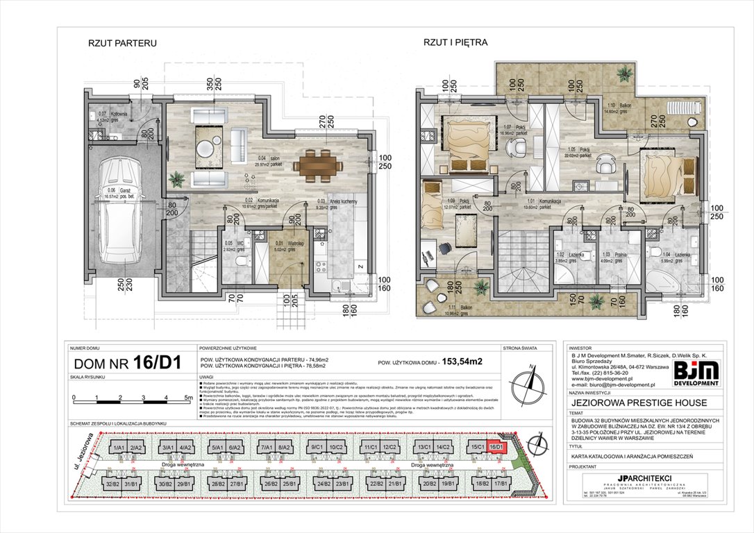 Nowy dom JEZIOROWA PRESTIGE HOUSE Warszawa, Wawer, Jeziorowa  154m2 Foto 1