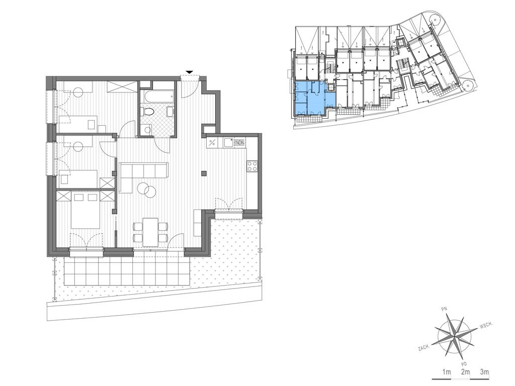 Nowe mieszkanie czteropokojowe  Stawowa ABC Kraków, Bronowice Wielkie, ul.Stawowa 246  76m2 Foto 1