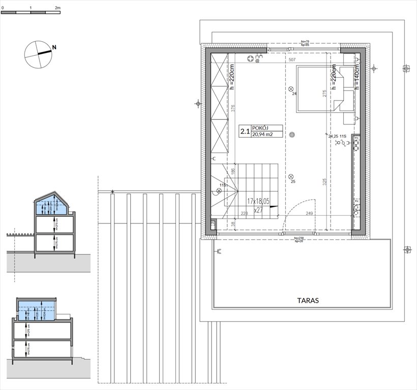 dom na sprzedaż 140m2 dom Jazgarzewszczyzna, Krzywa