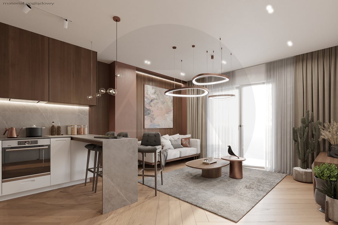 mieszkanie na sprzedaż 52m2 mieszkanie Osielsko, Krzywa