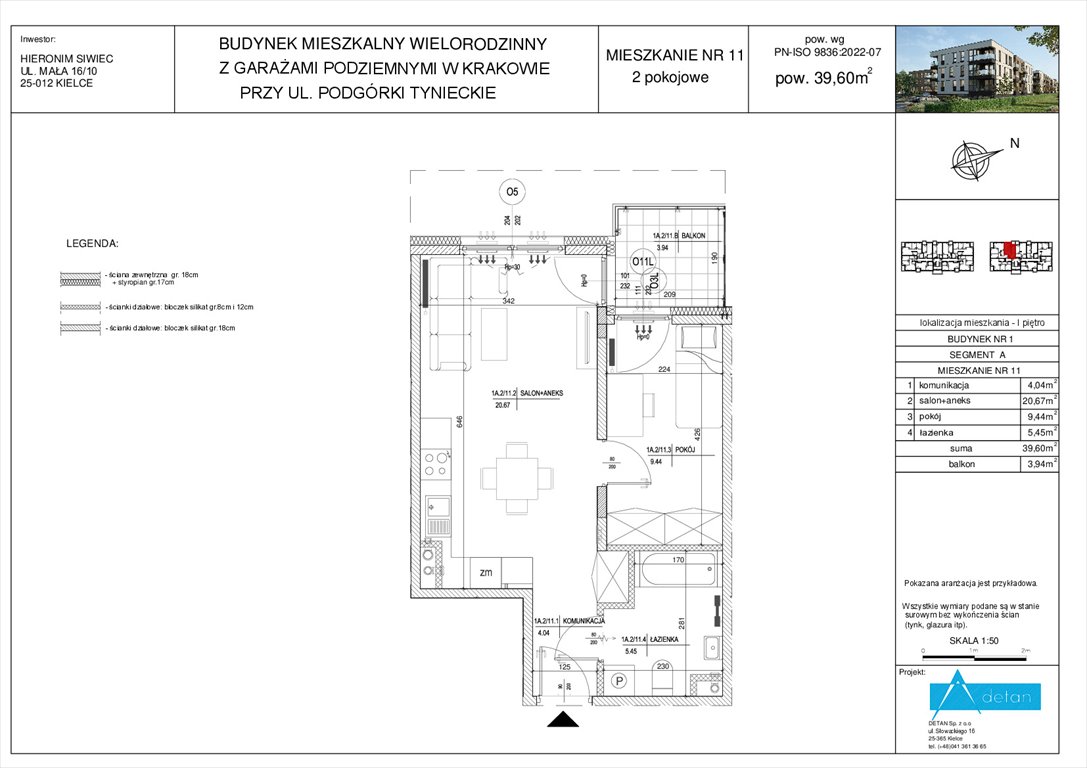 Nowe mieszkanie dwupokojowe Podgórki Tynieckie Kraków, Dębniki, Podgórki Tynieckie  40m2 Foto 1