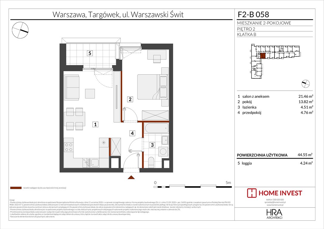 Nowe mieszkanie dwupokojowe Warszawski Świt Etap XIV Warszawa, ul. Warszawski Świt  45m2 Foto 1
