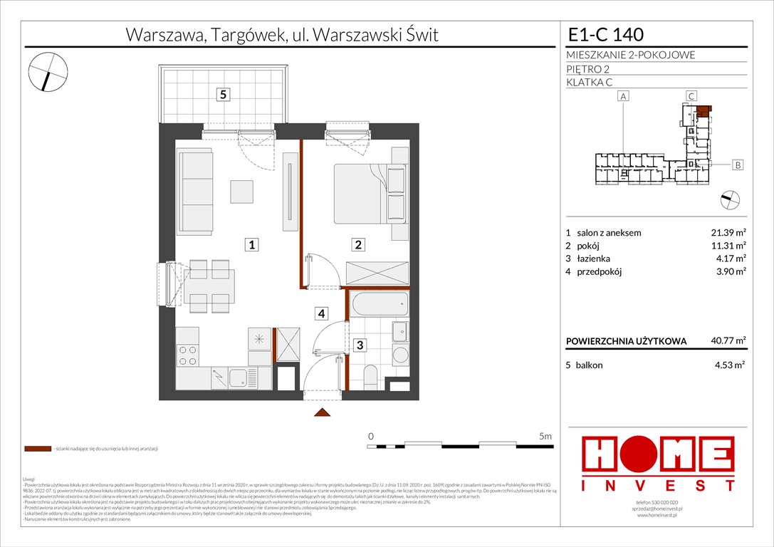 Nowe mieszkanie dwupokojowe Warszawski Świt Etap X Warszawa, Targówek, ul. Warszawski Świt  41m2 Foto 1