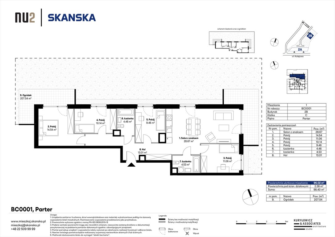 Nowe mieszkanie NU Warszawa Wola – Pierwszy etap inwestycji Warszawa, Wola, Kolejowa  96m2 Foto 1