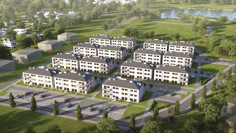 Nowe mieszkanie trzypokojowe Osiedle Laguna Siechnice, Paderewskiego  62m2 Foto 5