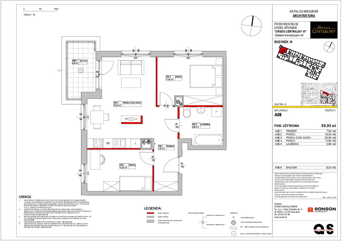Nowe mieszkanie trzypokojowe URSUS CENTRALNY Warszawa, Ursus, ul. Gierdziejewskiego 23  56m2 Foto 1