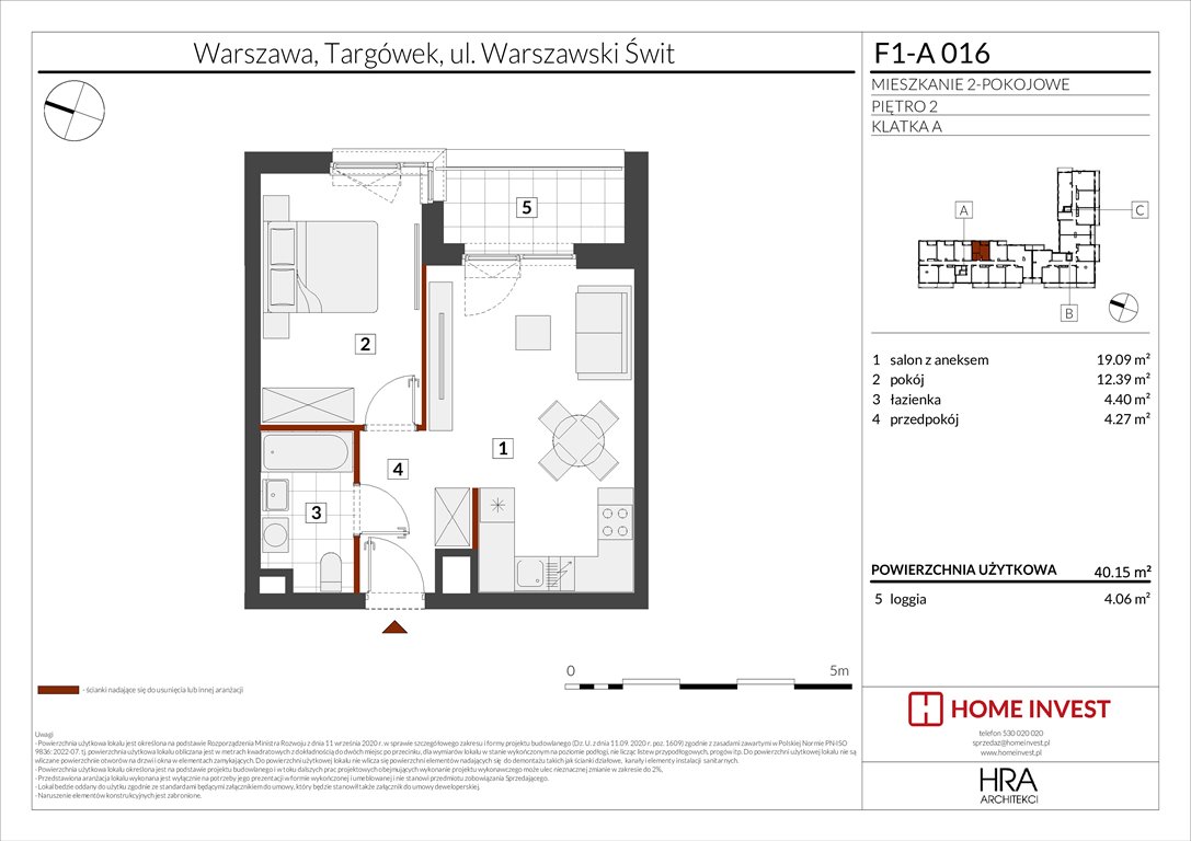 Nowe mieszkanie dwupokojowe Warszawski Świt Etap XIII Warszawa, ul. Warszawski Świt  40m2 Foto 1