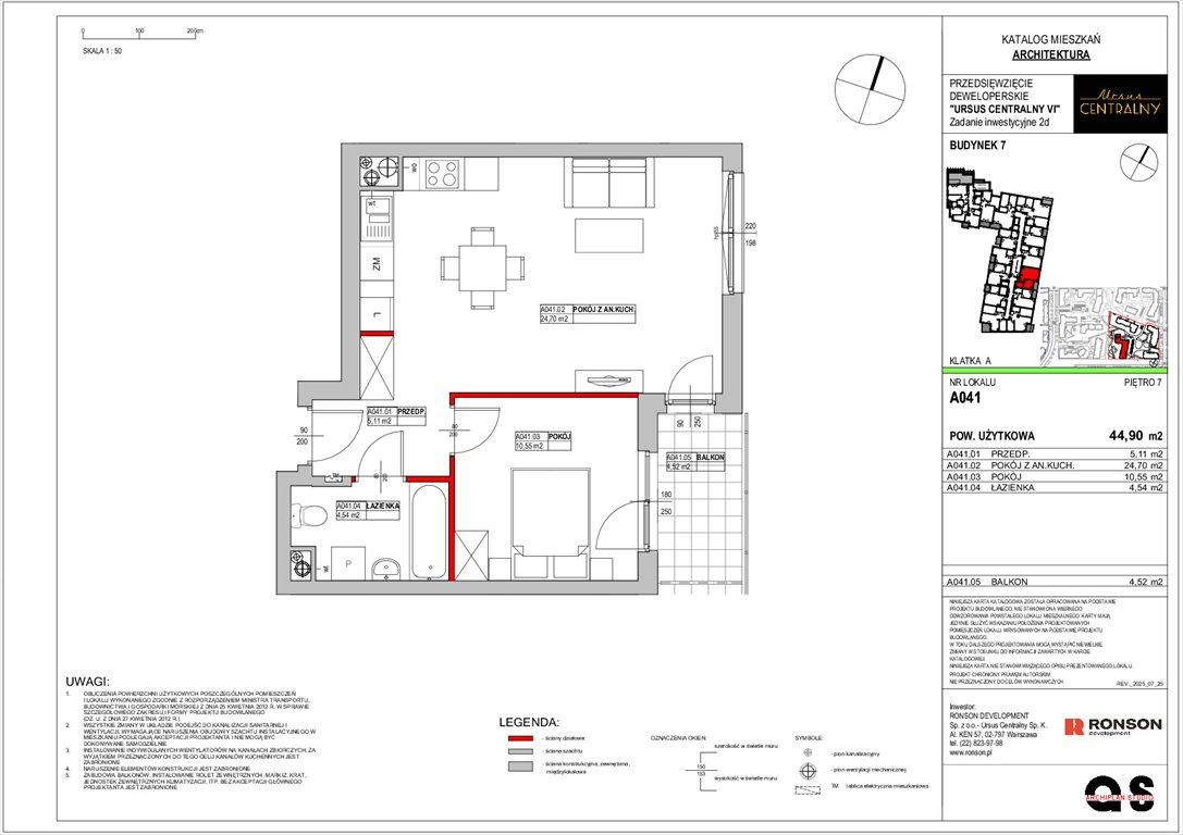 Nowe mieszkanie dwupokojowe URSUS CENTRALNY Warszawa, Ursus, ul. Gierdziejewskiego 23  45m2 Foto 1