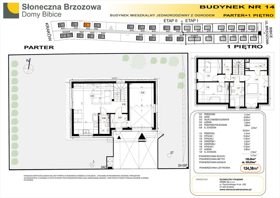 Nowe mieszkanie czteropokojowe  Słoneczna Brzozowa Bibice  124m2 Foto 1