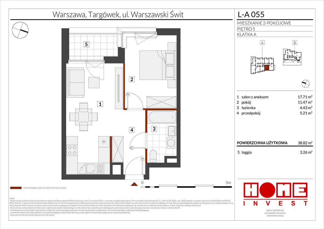 Nowe mieszkanie dwupokojowe Warszawski Świt Etap XII Warszawa, Targówek, ul. Warszawski Świt  39m2 Foto 1