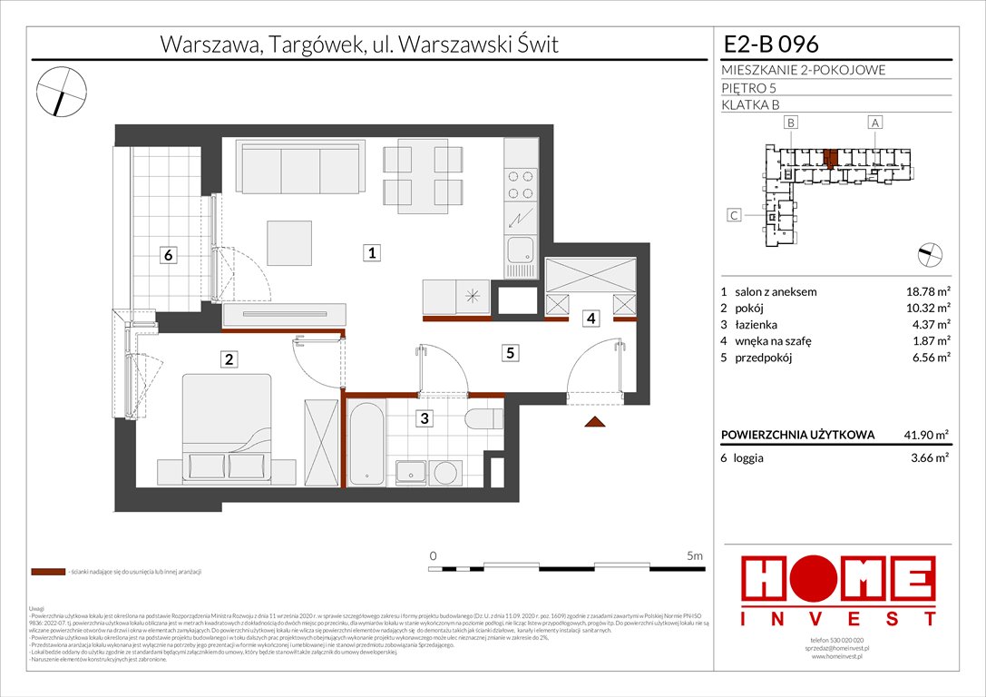 Nowe mieszkanie dwupokojowe Warszawski Świt Etap XI Warszawa, Targówek, ul. Warszawski Świt  42m2 Foto 1