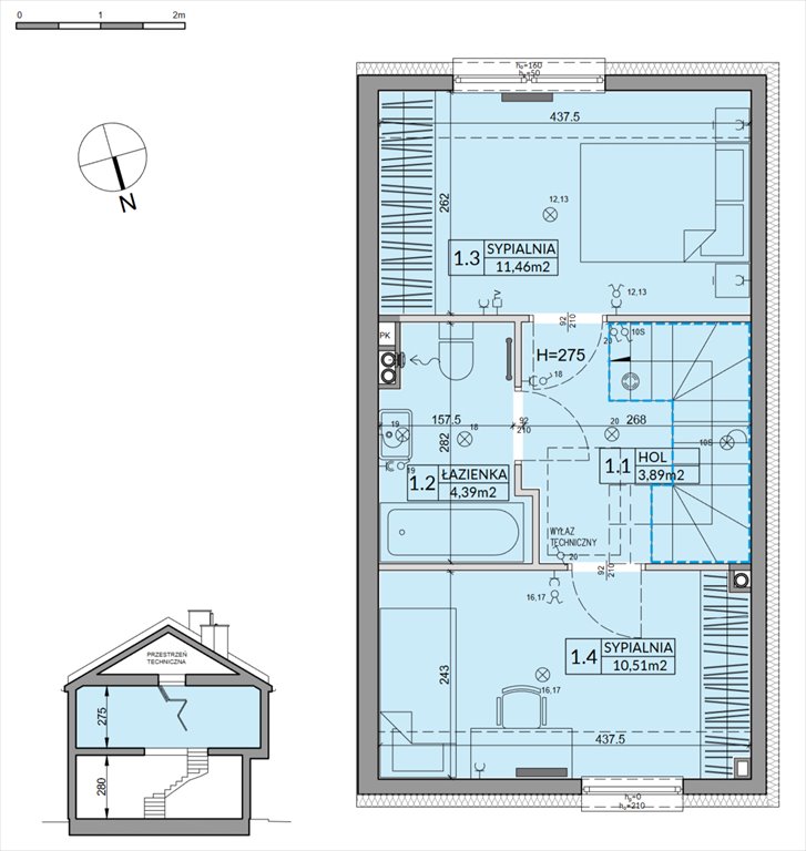 Nowy dom Nova Magdalenka 7 Słomin, Piaseczyńska  66m2 Foto 1