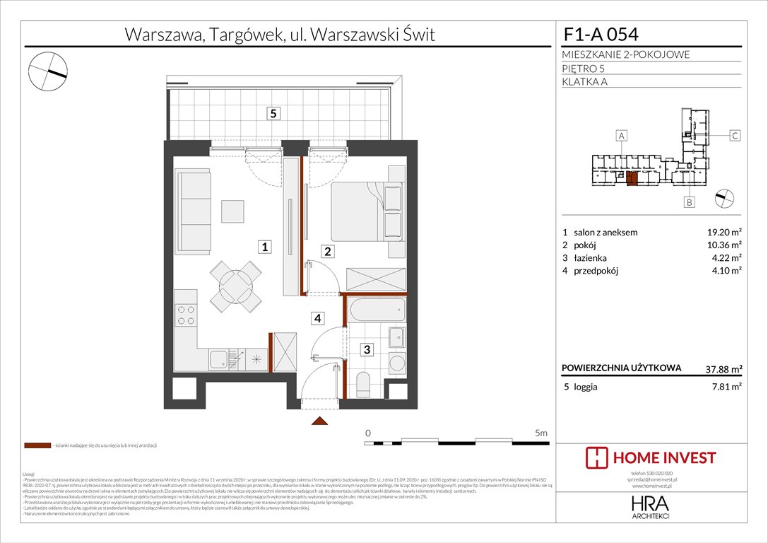 Nowe mieszkanie dwupokojowe Warszawski Świt Etap XIII Warszawa, ul. Warszawski Świt  38m2 Foto 1