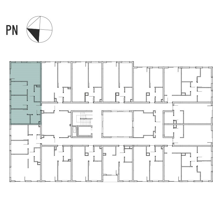 Nowe mieszkanie czteropokojowe  ATRIUM HOUSE Tyczyn, Laurowa 25  65m2 Foto 1