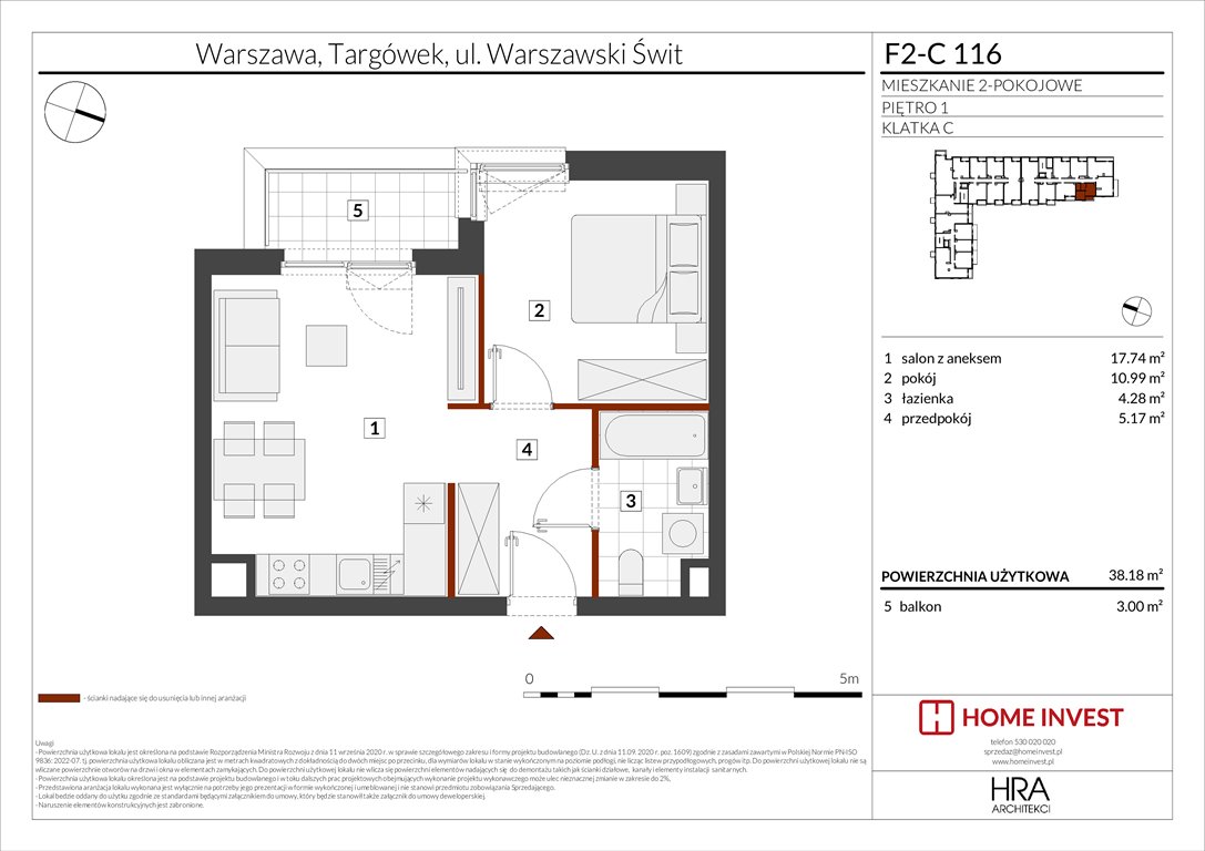 Nowe mieszkanie dwupokojowe Warszawski Świt Etap XIV Warszawa, ul. Warszawski Świt  38m2 Foto 1