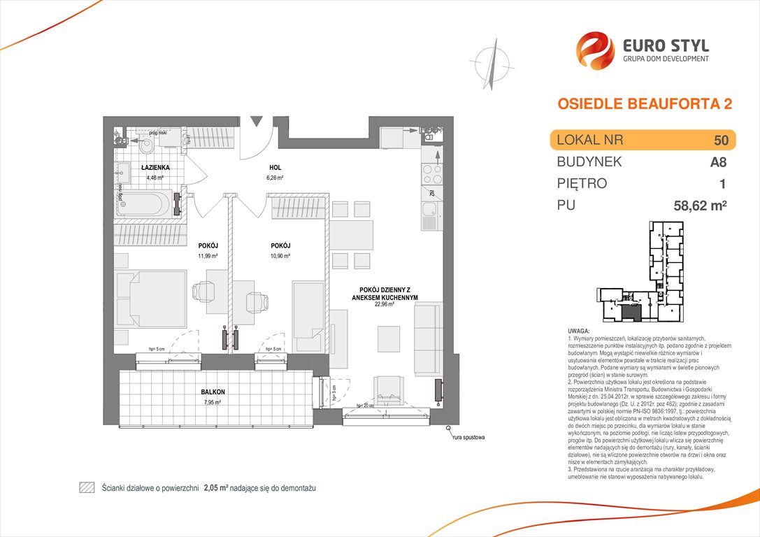 mieszkanie na sprzedaż 59m2 mieszkanie Pogórze, Pogórze, ul. Paderewskiego