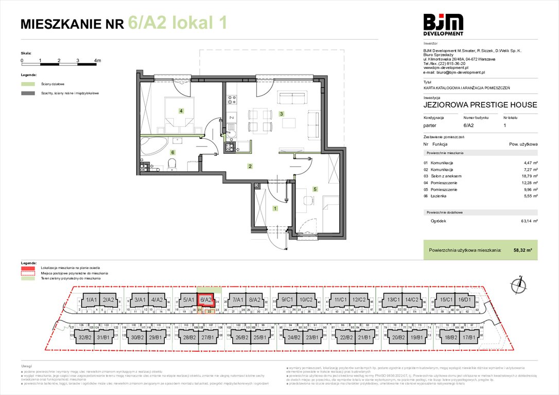 Nowe mieszkanie trzypokojowe JEZIOROWA PRESTIGE HOUSE Warszawa, Wawer, Jeziorowa  58m2 Foto 1