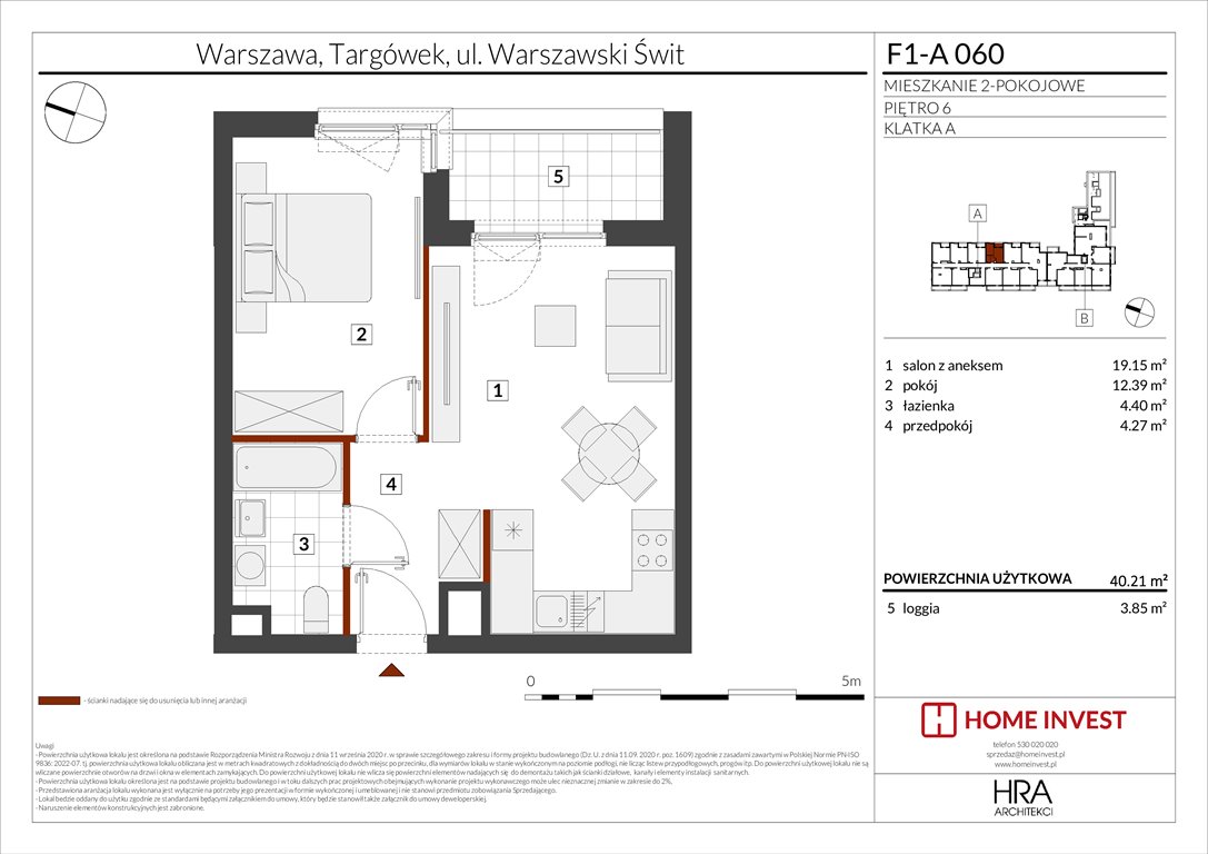 Nowe mieszkanie dwupokojowe Warszawski Świt Etap XIII Warszawa, ul. Warszawski Świt  40m2 Foto 1