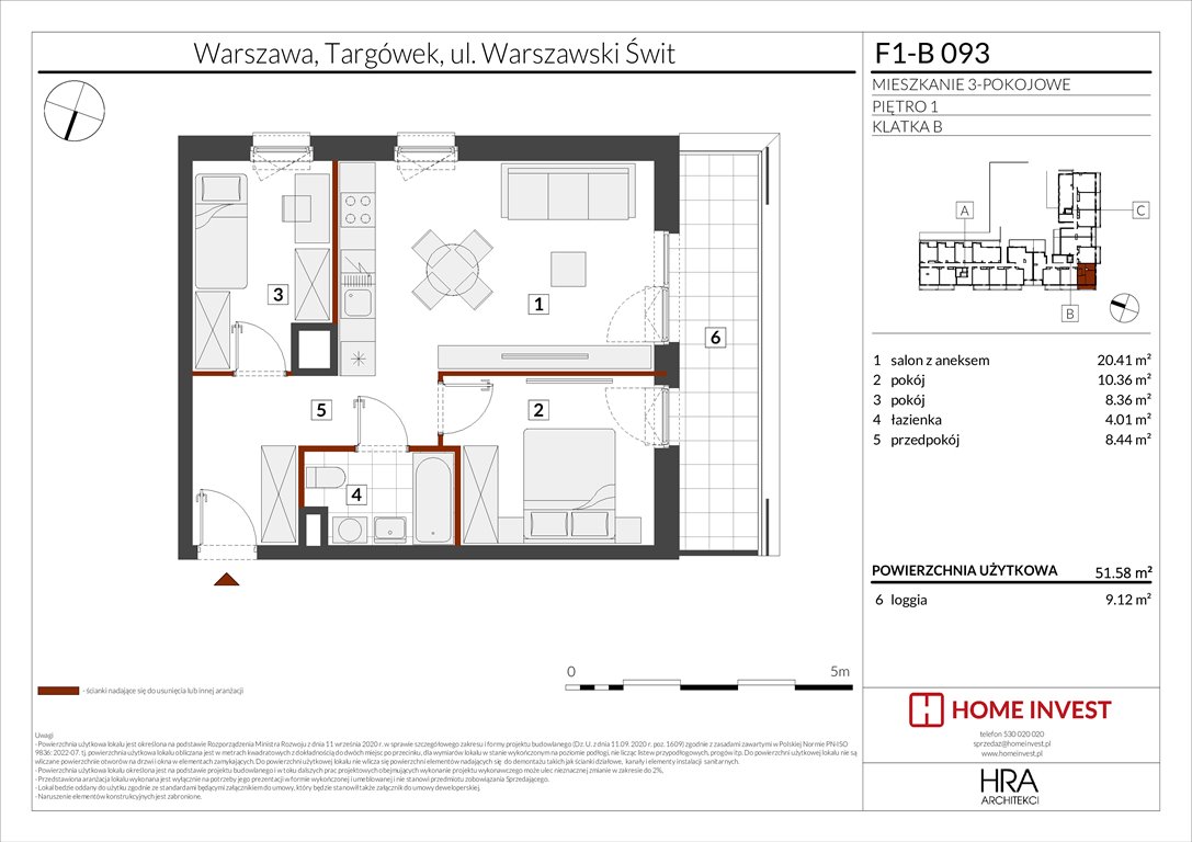 Nowe mieszkanie trzypokojowe Warszawski Świt Etap XIII Warszawa, ul. Warszawski Świt  52m2 Foto 1