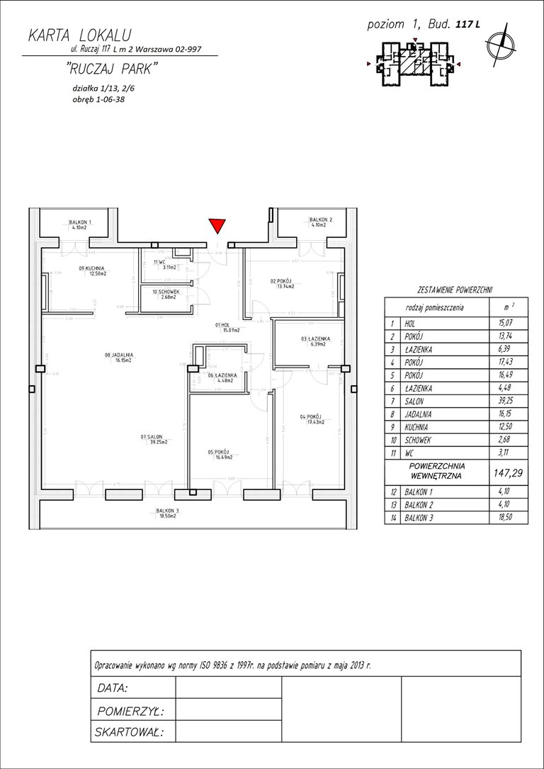 mieszkanie na sprzedaż 146m2 mieszkanie Warszawa, Wilanów, Zawady, Ruczaj 117D-ZB