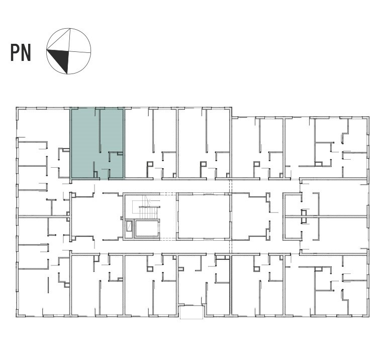 Nowe mieszkanie dwupokojowe ATRIUM HOUSE Tyczyn, Laurowa 25  42m2 Foto 1