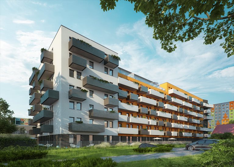 Nowa kawalerka Microklimat Wrocław, Brzoskwiniowa  25m2 Foto 1