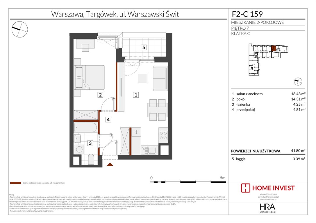 Nowe mieszkanie dwupokojowe Warszawski Świt Etap XIV Warszawa, ul. Warszawski Świt  42m2 Foto 1
