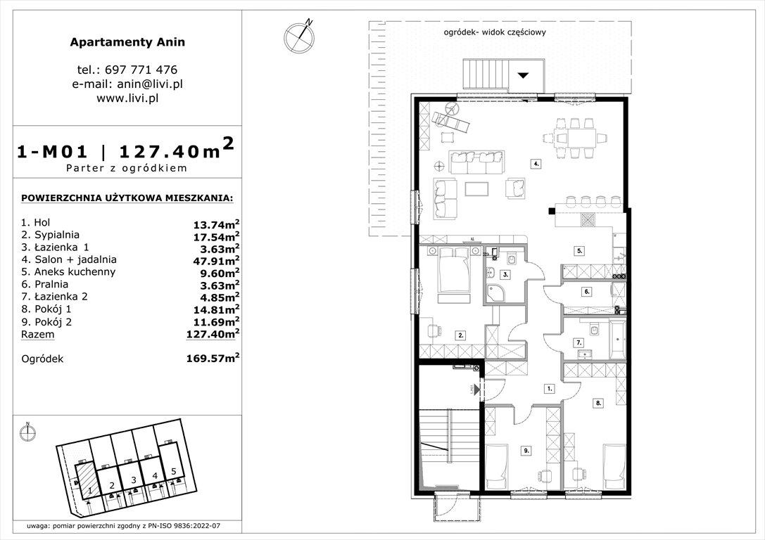 Nowe mieszkanie czteropokojowe  Apartamenty Anin Warszawa, Wawer Anin, Rzeźbiarska 58  127m2 Foto 1