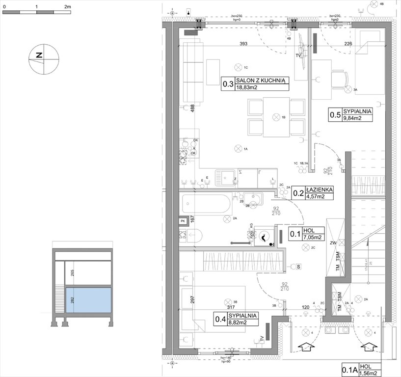 dom na sprzedaż 51m2 dom Łódź, Górna, Pabianicka