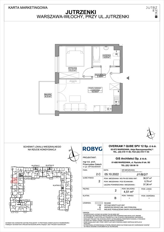 Nowe mieszkanie czteropokojowe  Jutrzenki 92 Warszawa, Włochy, Jutrzenki 92  78m2 Foto 1