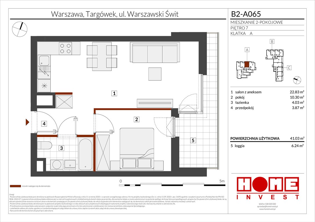 Nowe mieszkanie dwupokojowe Warszawski Świt Etap IX Warszawa, Targówek, ul. Warszawski Świt 12  41m2 Foto 1