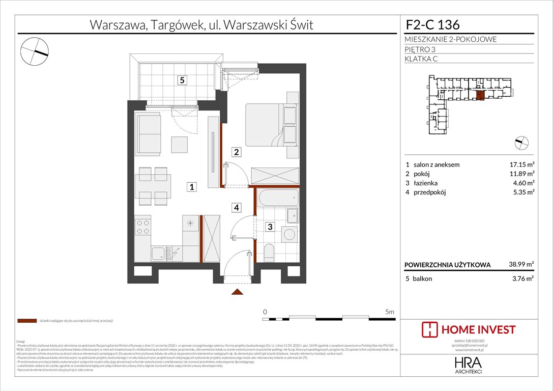 Nowe mieszkanie dwupokojowe Warszawski Świt Etap XIV Warszawa, ul. Warszawski Świt  39m2 Foto 1