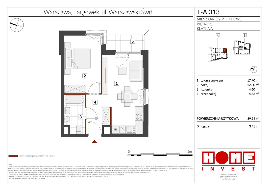 Nowe mieszkanie dwupokojowe Warszawski Świt Etap XII Warszawa, Targówek, ul. Warszawski Świt  40m2 Foto 1