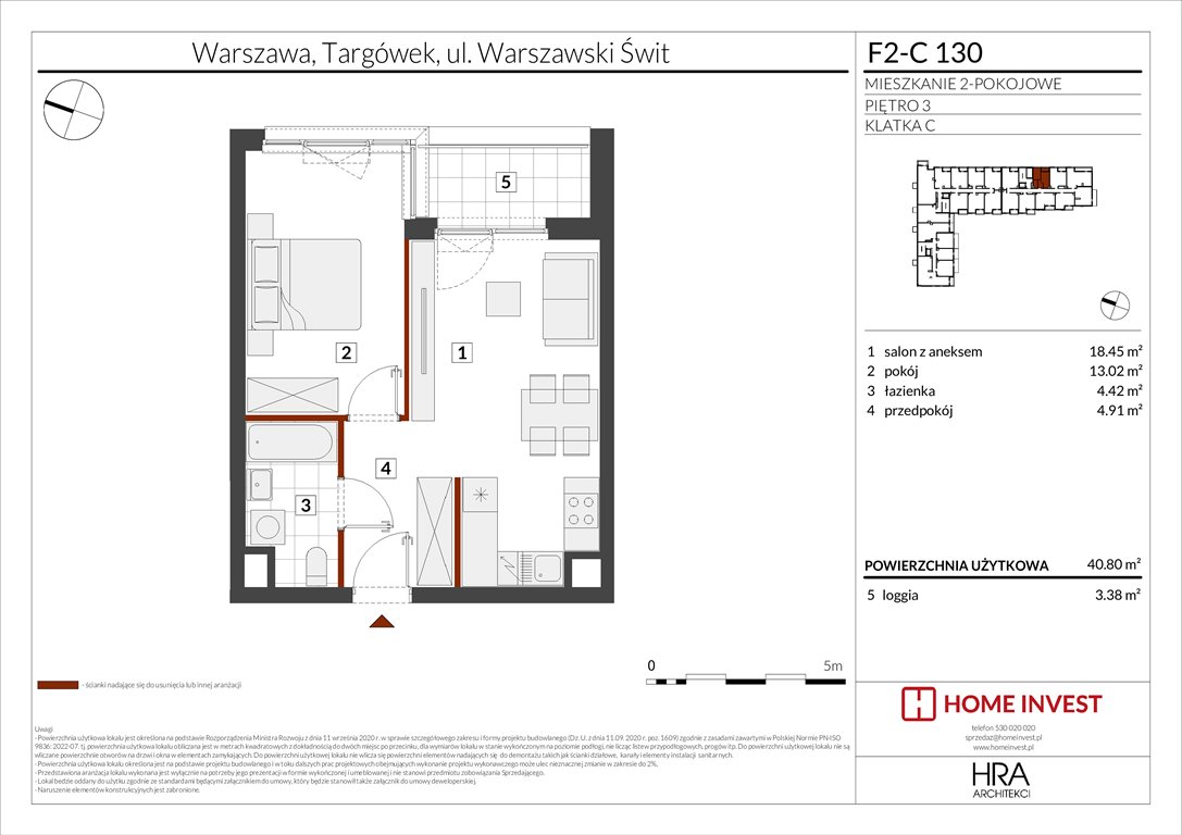 Nowe mieszkanie dwupokojowe Warszawski Świt Etap XIV Warszawa, ul. Warszawski Świt  41m2 Foto 1