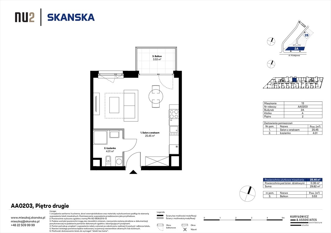 Nowa kawalerka NU Wola Warszawa Warszawa, Wola, Kolejowa  29m2 Foto 1