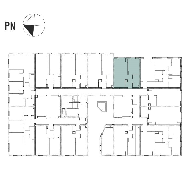 Nowe mieszkanie dwupokojowe ATRIUM HOUSE Tyczyn, Laurowa 25  36m2 Foto 1