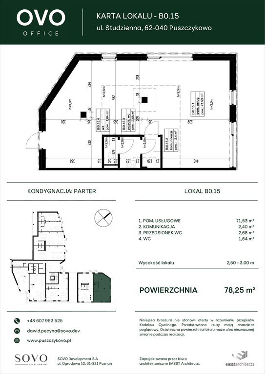 Nowe mieszkanie OVO Office Puszczykowo, Studzienna 2G  78m2 Foto 1