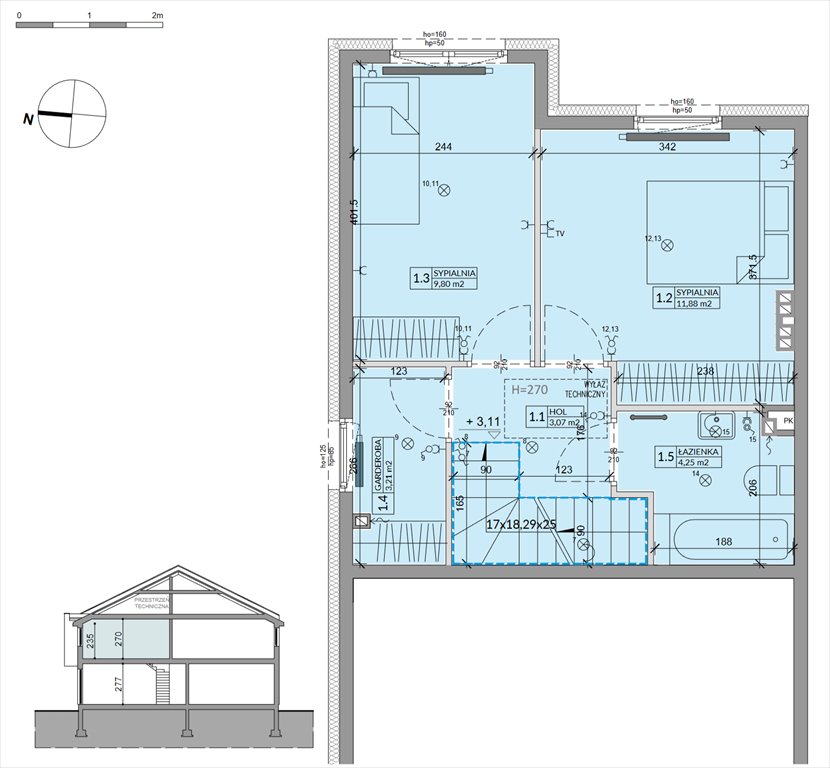 Nowy dom Ogrody Przyjaciół 5 Warszawa, Białołęka, Inna 4  71m2 Foto 1