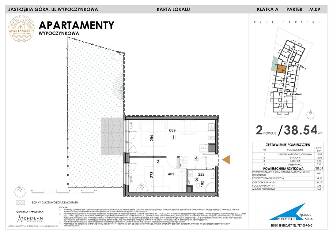 Nowe mieszkanie Apartamenty Wypoczynkowa Jastrzębia Góra, Wypoczynkowa  39m2 Foto 1