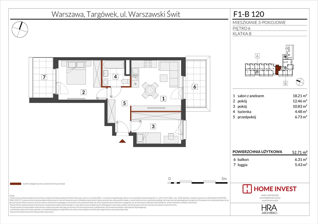 Nowe mieszkanie trzypokojowe Warszawski Świt Etap XIII Warszawa, ul. Warszawski Świt  53m2 Foto 1