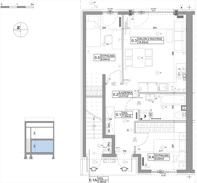 dom na sprzedaż 51m2 dom Łódź, Górna, Pabianicka