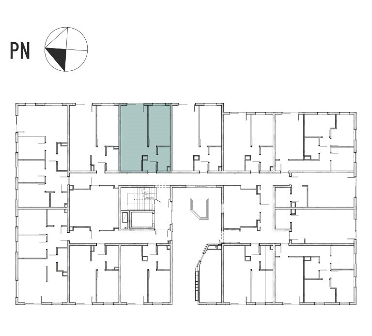 Nowe mieszkanie dwupokojowe ATRIUM HOUSE Tyczyn, Laurowa 25  42m2 Foto 1