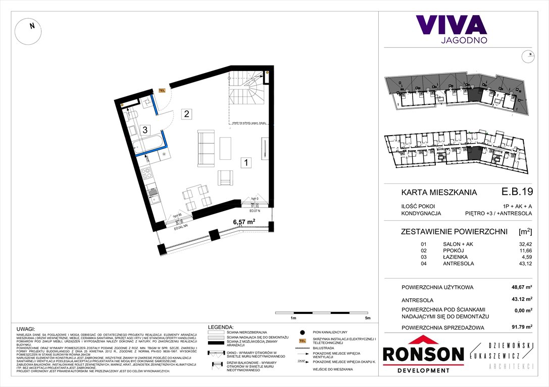 Nowa kawalerka Viva Jagodno Wrocław, Krzyki, ul. Kajdasza  49m2 Foto 1