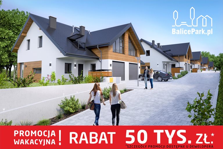 Nowy dom Balicka Park , kameralne osiedle 10 domów w zabudowie bliźniaczej , 140,8 m2 Kraków, Balice, Urocza 141m2 Foto 1 Nowy dom Balicka Park , kameralne osiedle 10 domów w zabudowie bliźniaczej , 140,8 m2 Kraków, Balice, Urocza 141m2 Foto 1