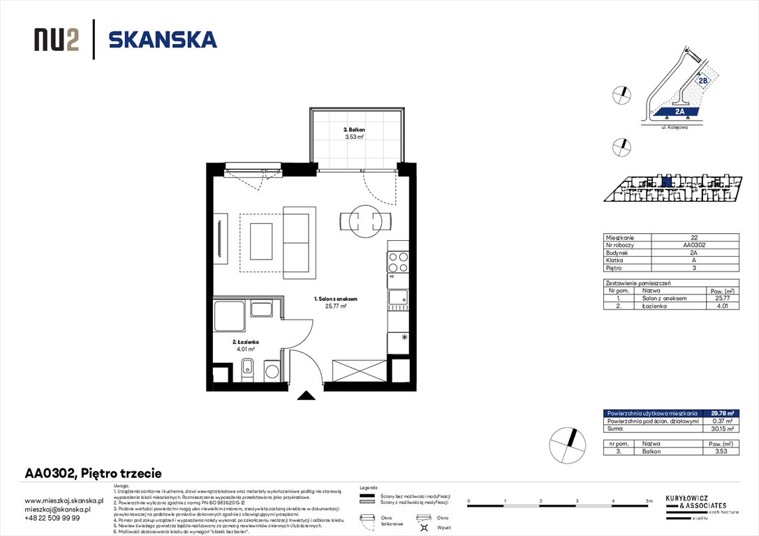 Nowa kawalerka NU Wola Warszawa Warszawa, Wola, Kolejowa  30m2 Foto 1