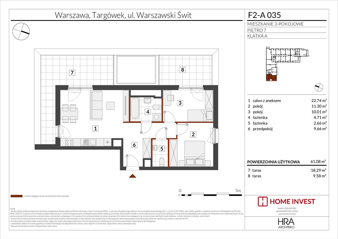 Nowe mieszkanie trzypokojowe Warszawski Świt Etap XIV Warszawa, ul. Warszawski Świt  61m2 Foto 1