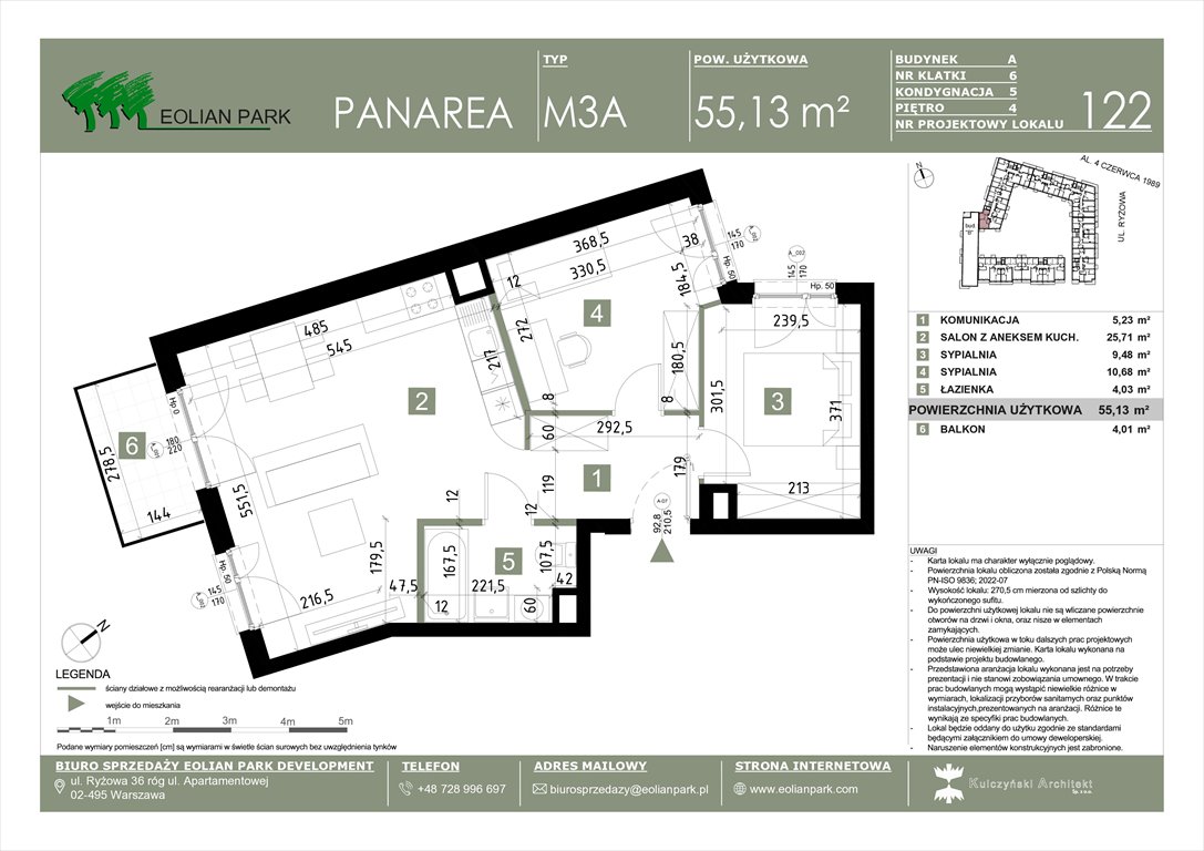 Nowe mieszkanie trzypokojowe PANAREA Warszawa, Ursus, Ryżowa  55m2 Foto 1